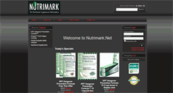 Desktop Screenshot of nutrimark.net